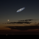 Image for article titled The incredibly huge size of Andromeda next to the Moon